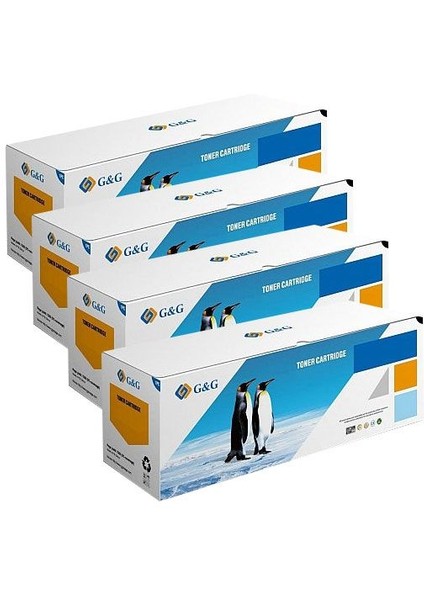 CRG-054 Canon I-Sensys MF-645CX Muadil Toner Seti
