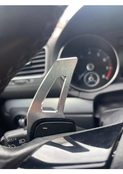 Tiguan 2009-2015 F1 Paddle Shifter Kulakçık Gümüş Renk