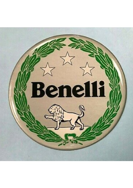 Benelli Koruma Takozu Damla Etiket Sticker Ø39 mm