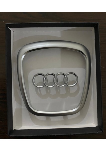 Audi A3 2006-2014 Direksiyon Logosu Çerçevesi Göbeği