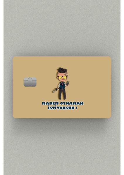 Valorants Chamber Madem Kredi Kartı & Akbil Sticker Kaplama (2 ADET)