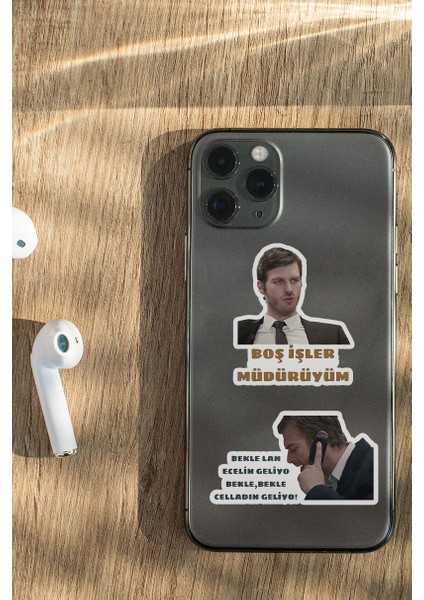 Kuzey Güney 8'li Laptop Notebook Tablet Sticker Seti