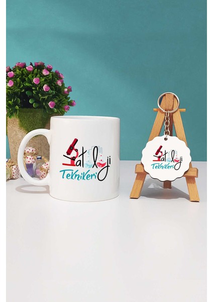 Patoloji Teknikeri Kupa Bardak ve Anahtarlık