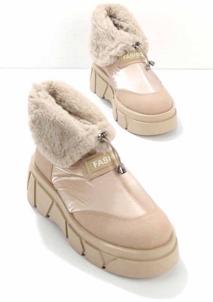 Bej Anorak Kadın Bot & Bootie K02201220485