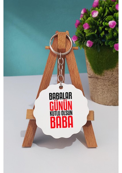Babalar Günün Kutlu Olsun Baba Anahtarlık