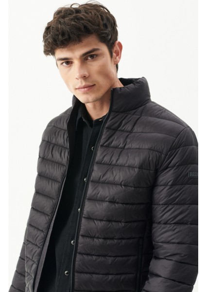 Riders By Lee Regular Fit Normal Kesim Dik Yaka Haki Şişme Mont