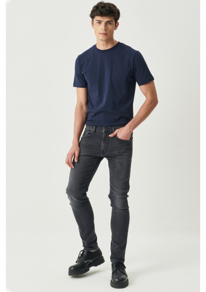 Riders By Lee Kansas Slim Fit Normal Bel Antrasit Esnek Jean Kot Pantolon modelleri