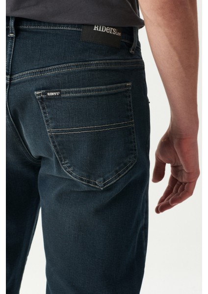 Kansas Slim Fit Dar Kesimtaş Esnek Jean Kot Pantolon
