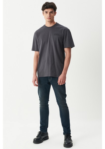 Kansas Slim Fit Dar Kesimtaş Esnek Jean Kot Pantolon
