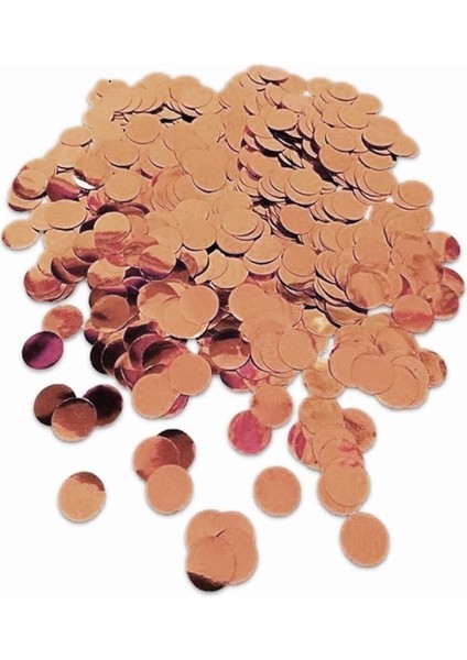 1 Paket Rose Gold Metalize Balon Içi Konfeti Pulu (10GR)