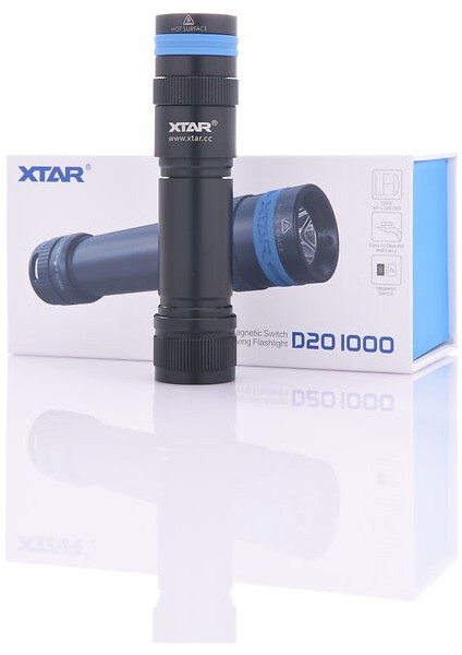 Xtar D20 1000 Lumen Dalış Feneri