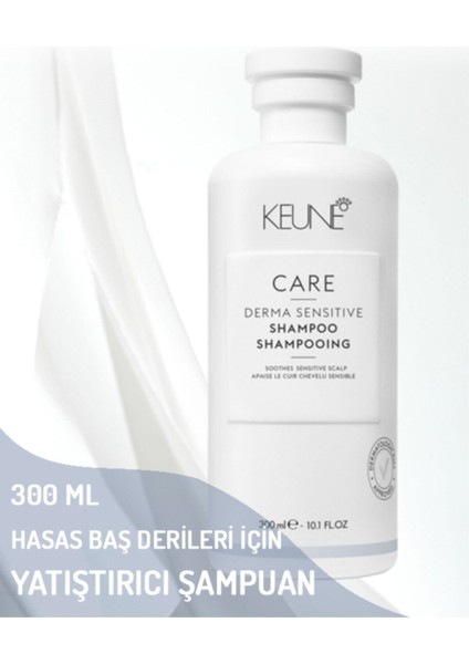 Derma Sensitive Hassas Baş Derileri Için Yatıştırıcı Şampuan 300 ml