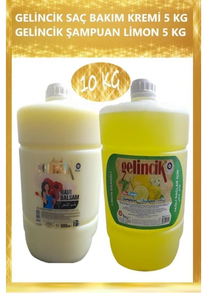 Saç Kremi&limon Esaslı Şampuanı 5+5 kg