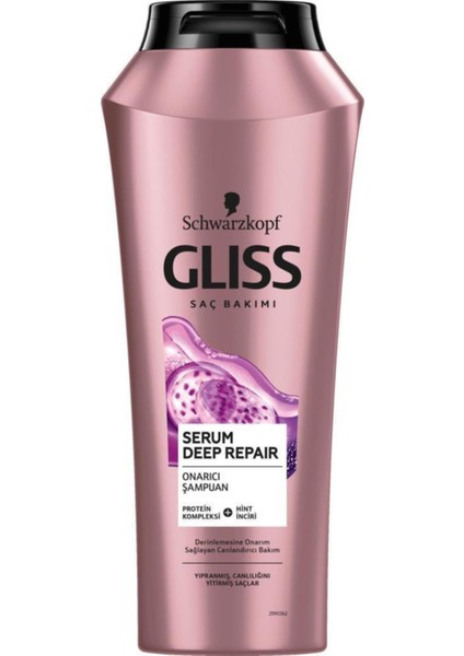 Serum Deep Repair Şampuan 500 ml x 2 Adet + Sıvı Saç Kremi 200 ml