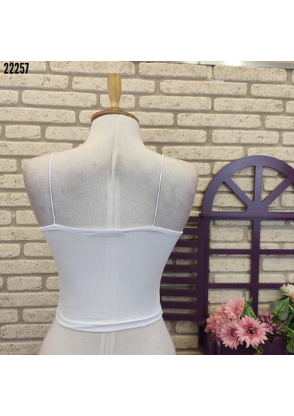 Askılı Krop (Beyaz) modelleri