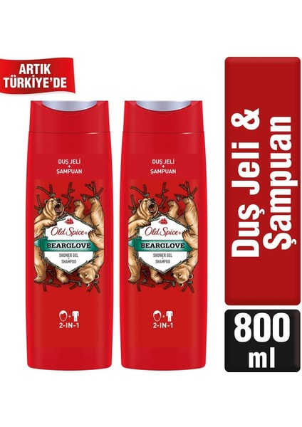Duş Jeli & Şampuan 400 ml Bearglovex2