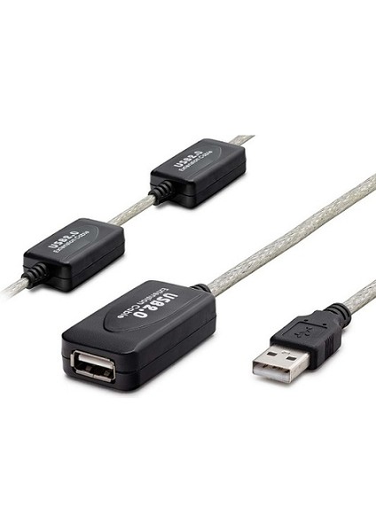 USB Uzatma Kablosu 25 Metre 480MBPS Sinyal Tekrarlayıcı USB Uzatma Kablosu Hadron HN4586