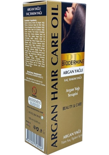 Argan Yağlı Saç Bakım Yağı