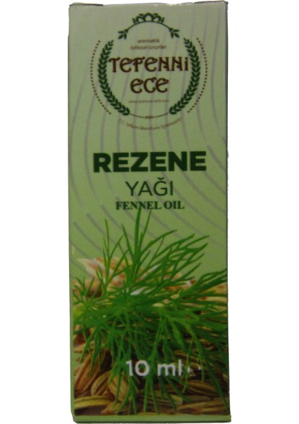 Rezene Tohumu Yağı 10 ml Sabit Yağ