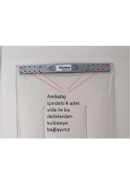 Köpek Kulübe Kapısı İçin Perde; Kış Soğuğundan, Kardan, Yağmurdan, Rüzgardan Korunma Şeffaf Orta 38X60CM