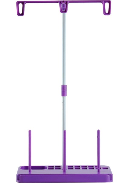 Ev Tipi Dikiş Makine Çardağı 3 Iplikli Mor