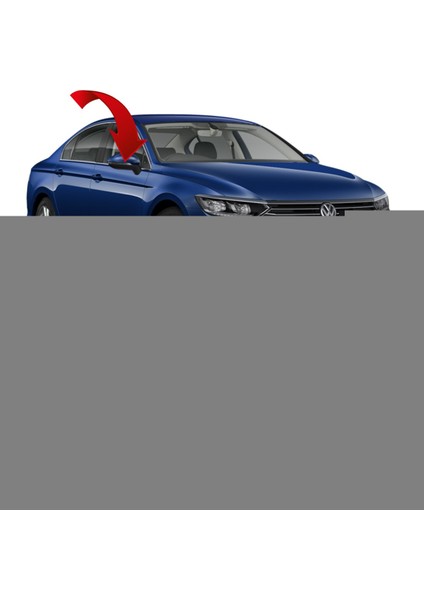 Vw Passat B8 Sağ Ayna Camı 2015-2020 3G0857522