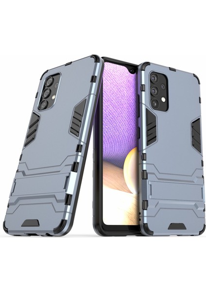 Samsung Galaxy A32 4g Için 1 Pc + Tpu Hibrit Kapak Koruyucu Kickstand Tasarım 2 Eu Versiyonu (Yurt Dışından) fiyatları