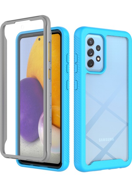 Samsung Galaxy A32 4g (Ab Sürümü) Pc + Tpu + Pet Ekran Koruyucu Telefon Kılıfı Tam Koruma Kapağı (Yurt Dışından)