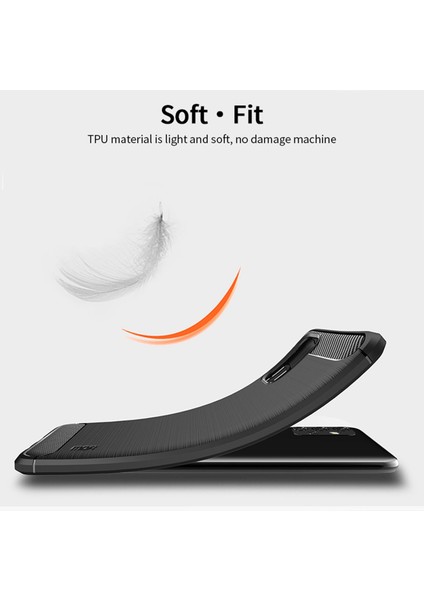 Samsung Galaxy A32 4g Eu Versiyonu Için Mofi Karbon Fiber Fırçalanmış Tpu Kapağı (Yurt Dışından) fiyatları