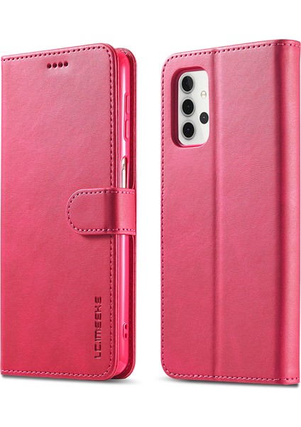 Samsung Galaxy A32 4g Eu Versiyonu Için Cüzdan Standı Özellikleri Ile Lc.imeeke Folio Flio Flip Deri Kabuk Telefon Kapağı Kasası (Yurt Dışından)