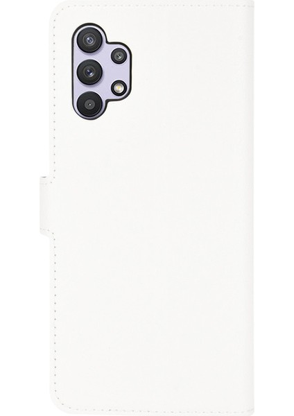 Folio Flip Anti-Cratch Litchi Cilt Deri Cep Telefonu Cüzdan Standı Kapak Kasa Samsung Galaxy A32 4g Eu Versiyonu (Yurt Dışından) modelleri