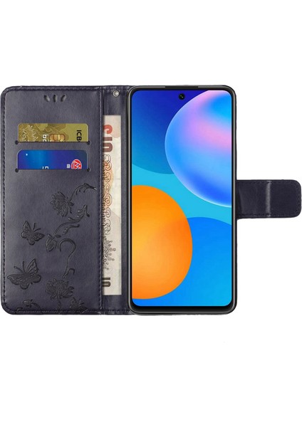 Baskı Kelebek Çiçek Deri Cüzdan Samsung Galaxy A32 4g Için Telefon Kapağı (Yurt Dışından)