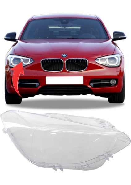 Bmw 1 Serisi F20 Far Camı Sağ 2011-2014 63117229672