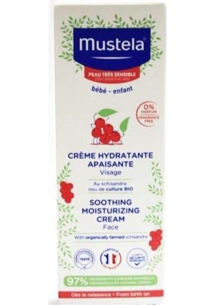 Çok Hassas Ciltler Için Nemlendirici Yüz Kremi 40 ml fiyatları