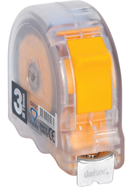 Dekor 426 Şerit Metre 10 M x 25 mm Şeffaf fırsatları