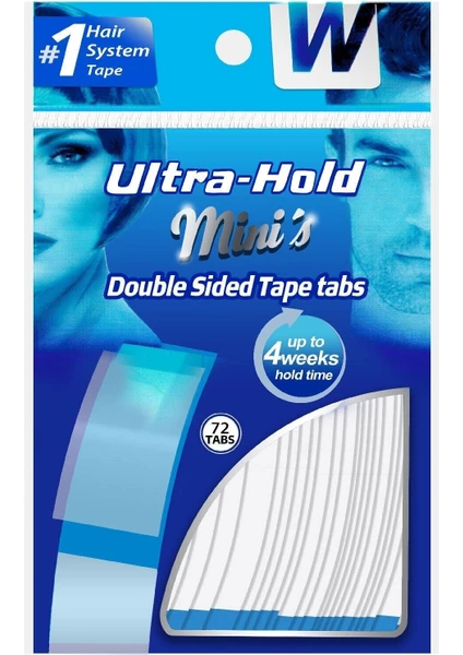 Walker Tape Ultra Hold Mini's Protez Saç Bandı 3/4″ x 3″ (1,90 x 7,62 cm)