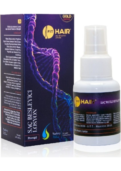 Fitcareforte Fitcare Fithair Gold Saç Losyonu Bakım Kürü ( Yeni Ürün )