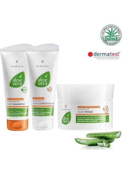Aloe Via Aloe Vera Saç Bakım Sistemi Seti