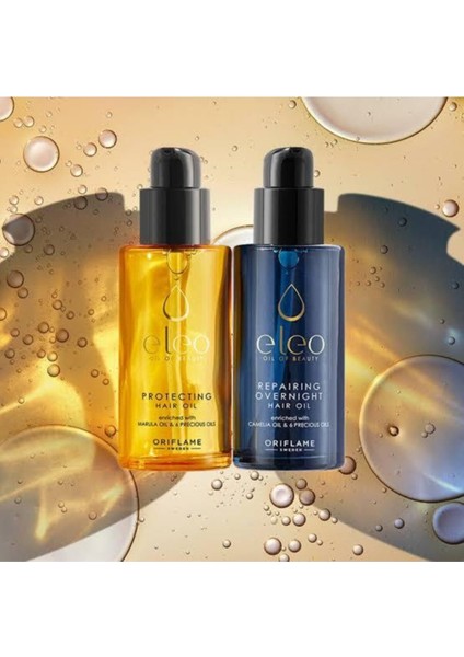 Eleo Gece,gündüz Saç Yağı Ekstra 7 Yağ ile Zekstra Etki 2li Set