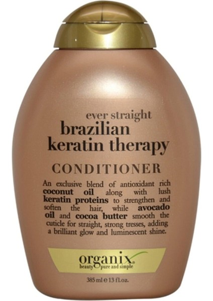 Düzleştirici Brazilian Keratin Smooth Sülfatsız Bakım Kremi 385 ml 3574661501055 Saç Bakim Ürün