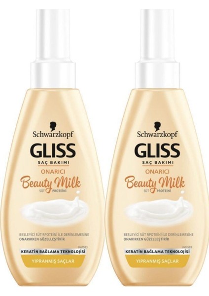Beauty Milk - Onarıcı Saç Bakım Sütü 2'li fiyatları