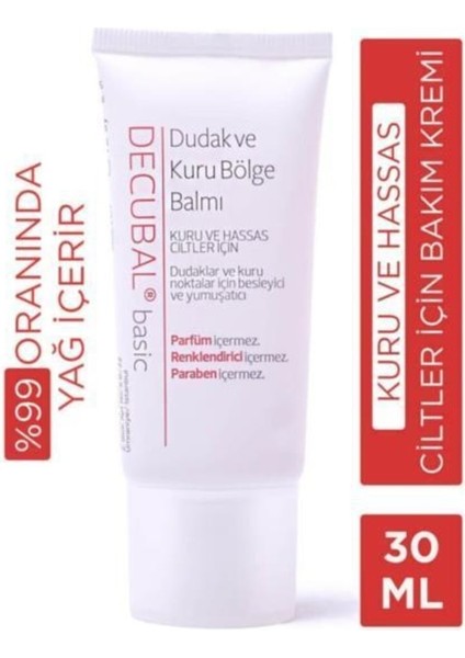 Dudak ve Kuru Bölge Balmı 30 ml