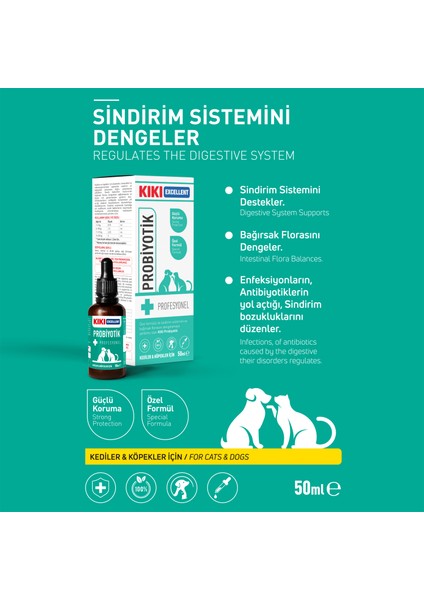Kedi & Köpek Probiyotik 50 Ml. KCD101 fiyatları
