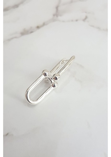 Tekli Rodyum Tiff Gümüş Küpe fiyatları