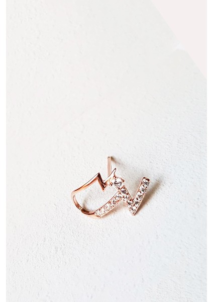 Tekli Ithal Şimşek Taşlı Gümüş Küpe fiyatları