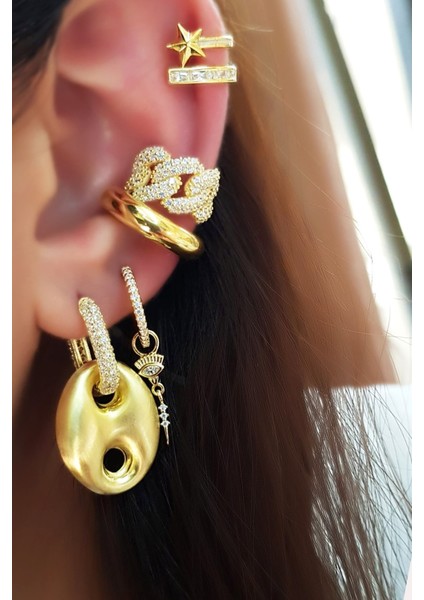 Tekli x Mat Love Büyük Bombi Gümüş Küpe fiyatları