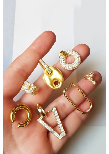 Tekli x Mat Love Büyük Bombi Gümüş Küpe fırsatları