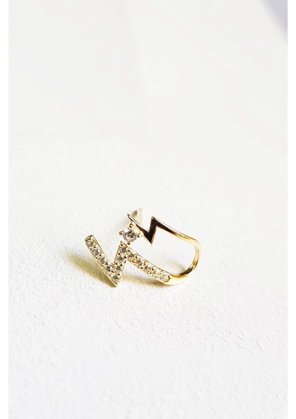 Tekli Ithal Şimşek Taşlı Gümüş Küpe fiyatları