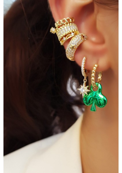 Tekli Mini Italyan Kuzey Yıldız Gümüş Küpe fiyatları