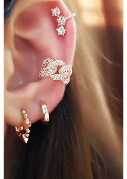 Tekli Ithal Halka Sade Figürlü Gümüş Küpe fiyatları